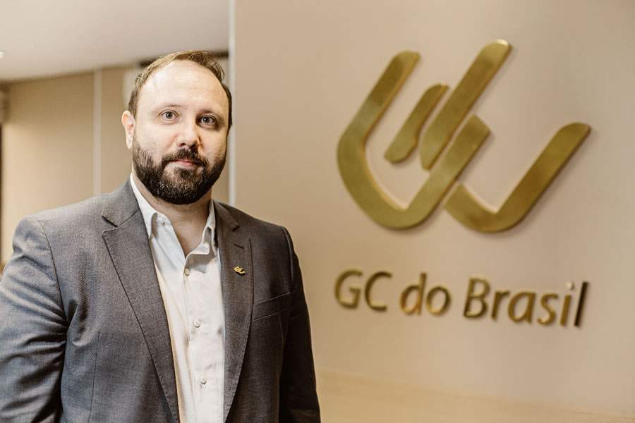 Emerson Rodrigues da Silva, diretor estatut&aacute;rio da GC do Brasil