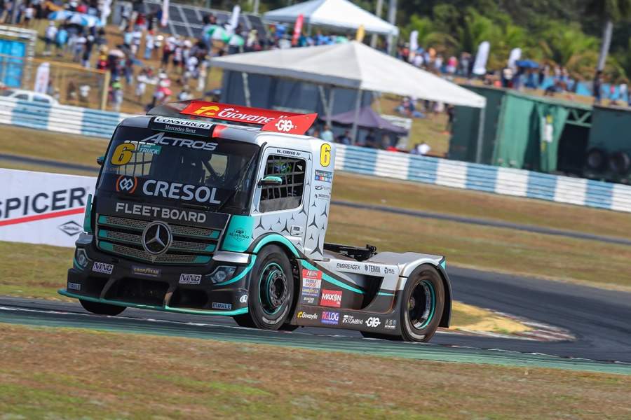 Com o Mercedes-Benz Actros, Wellington Cirino conquista a quarta vit&oacute;ria na Copa Truck 2022