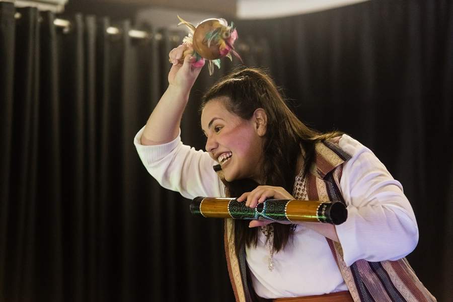  Artista Karina Schramm - Foto: Sabrina Marthendal  &nbsp;