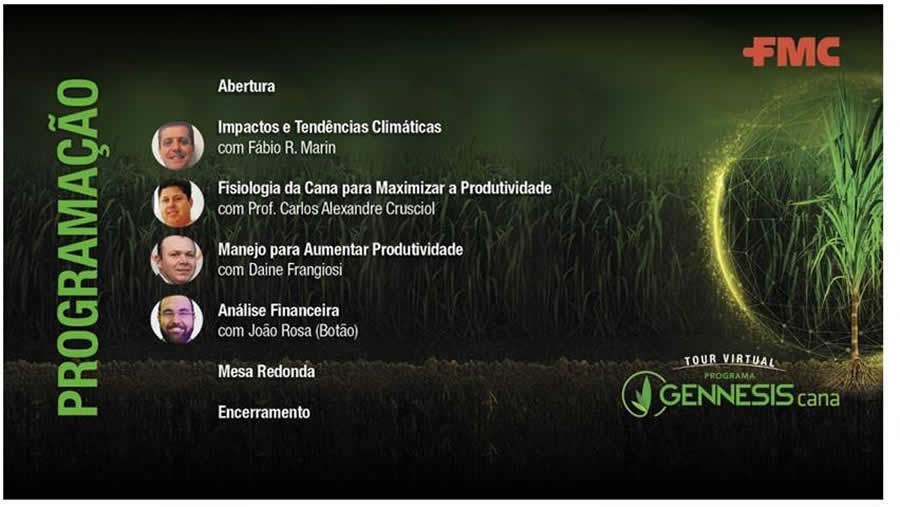 Canavial mais produtivo desde o plantio foi tema do evento para clientes da FMC