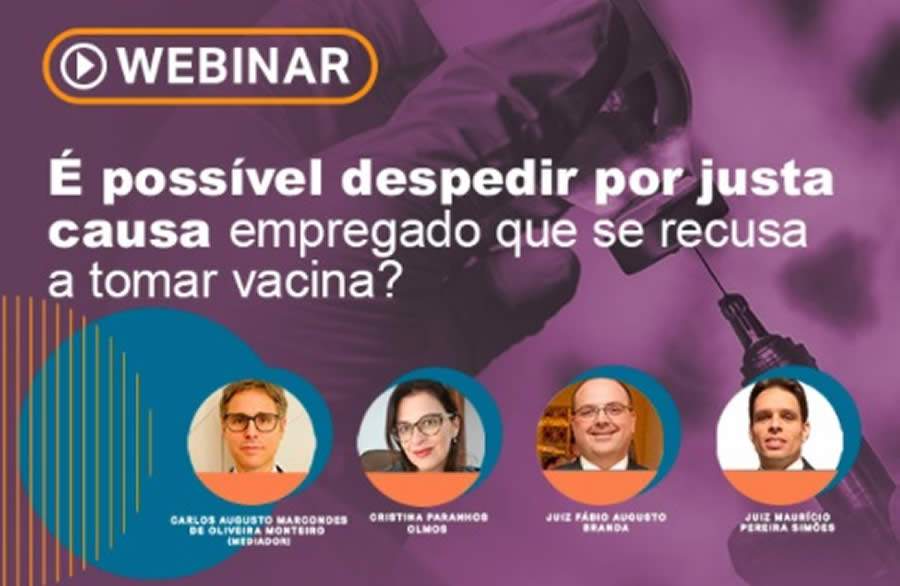 &Eacute; poss&iacute;vel despedir por justa causa empregado que se recusa a tomar vacina?