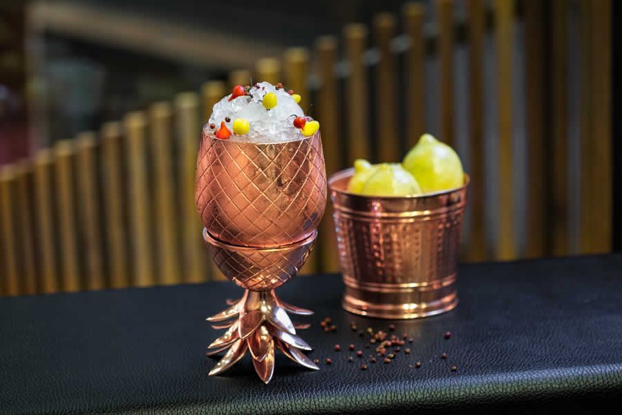 Drink leva mix de pimentas e especiarias