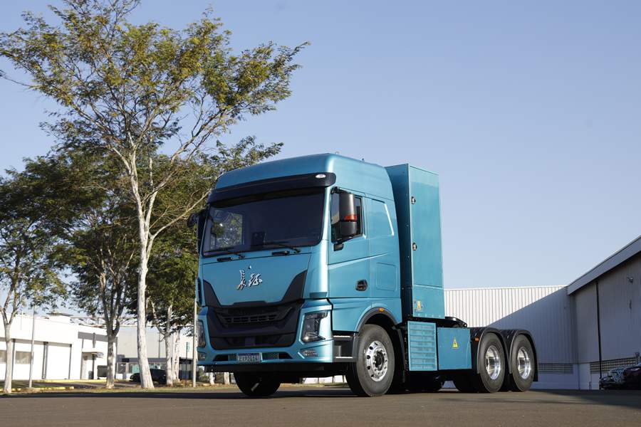 GWM inicia testes no Brasil com caminhão a hidrogênio para mercado nacional