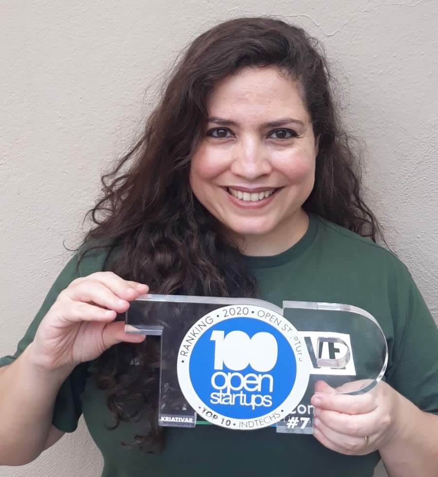 Sofia Fada, fundadora da startup Kriativar Corp - Divulga&ccedil;&atilde;o