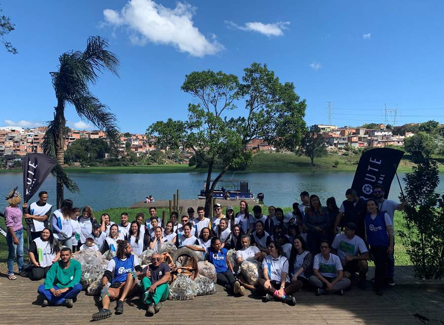 MetLife e Route Institute fazem 2&ordf; a&ccedil;&atilde;o de coleta de lixo e plantio de &aacute;rvores na Billings em 2022