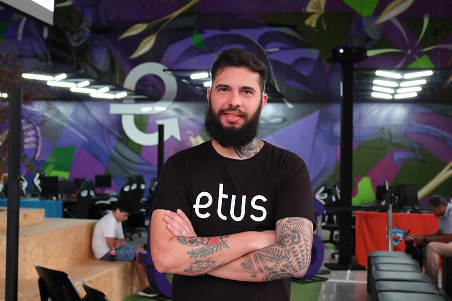 Andr&eacute; Patrocinio, cofundador e CEO da Etus - Divulga&ccedil;&atilde;o
