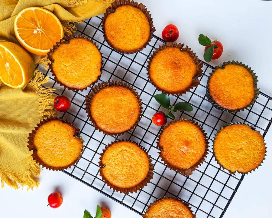 Muffin de Laranja com Acerola Zero Açúcar