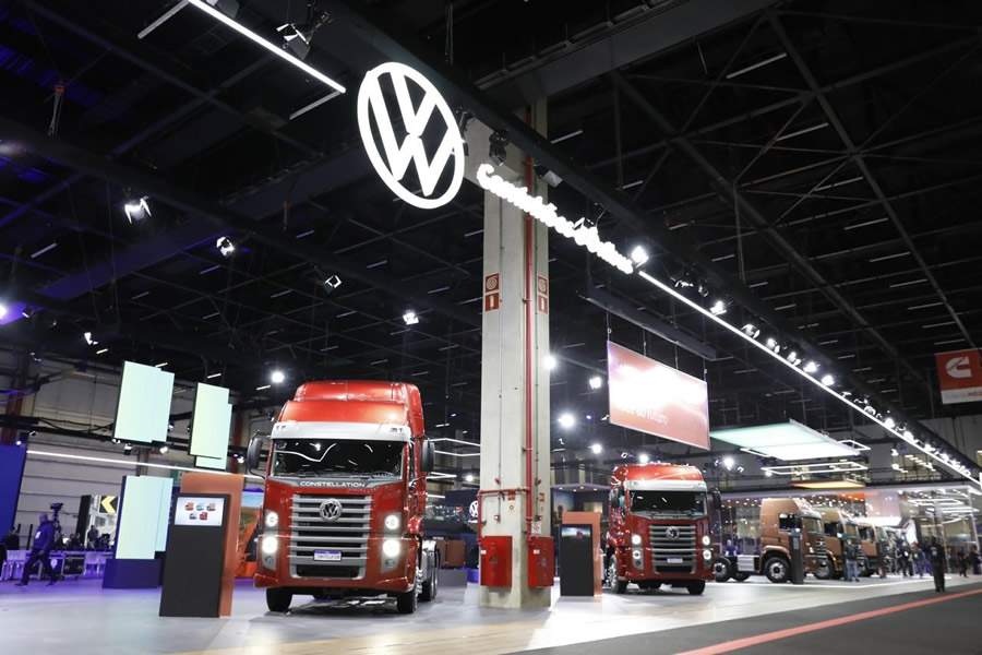 Volkswagen Caminh&otilde;es e &Ocirc;nibus tem o maior estande da Fenatran com diversas atra&ccedil;&otilde;es