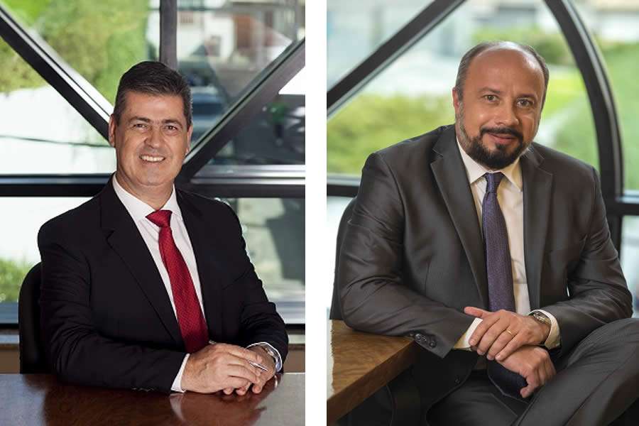 Diretor Comercial Regional I, João Luiz de Lima    e     Diretor Comercial Regional II, José Luís Ferreira da Silva