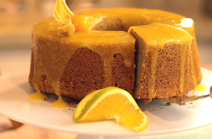 Bolo de Laranja Zero Lactose