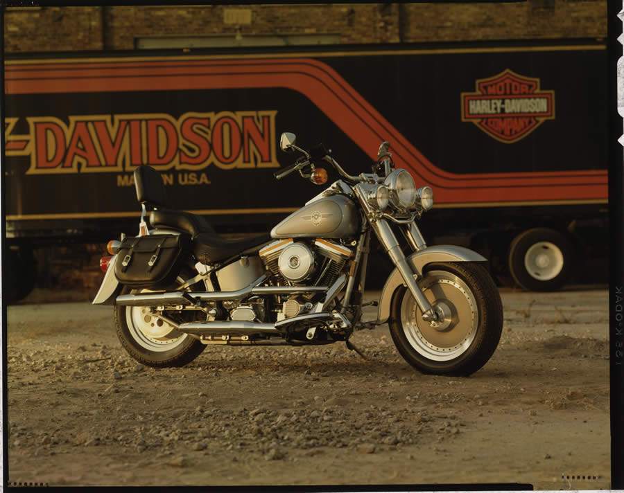 H-D Fat Boy de 1990 - Arquivo/Harley-Davidson