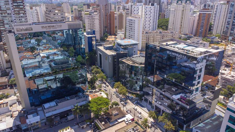 Complexo da Rede D&#039;Or na zona sul de São Paulo, que integra os hospitais São Luiz Itaim e Vila Nova Star. Divulgação.