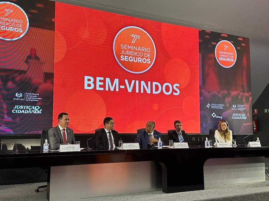 Abertura do 7&ordm; Semin&aacute;rio Jur&iacute;dico de Seguros, no audit&oacute;rio do STJ - Cr&eacute;dito Divulga&ccedil;&atilde;o CNseg 