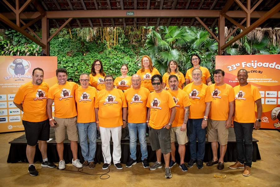 Diretoria e conselheiros do CVG-RJ receberam os convidados &ndash; Foto: Luiz Carlos