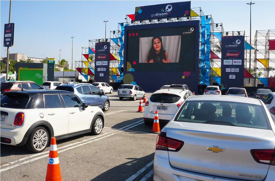 Go Dream lança nova programação para sua terceira semana no estacionamento do BarraShopping