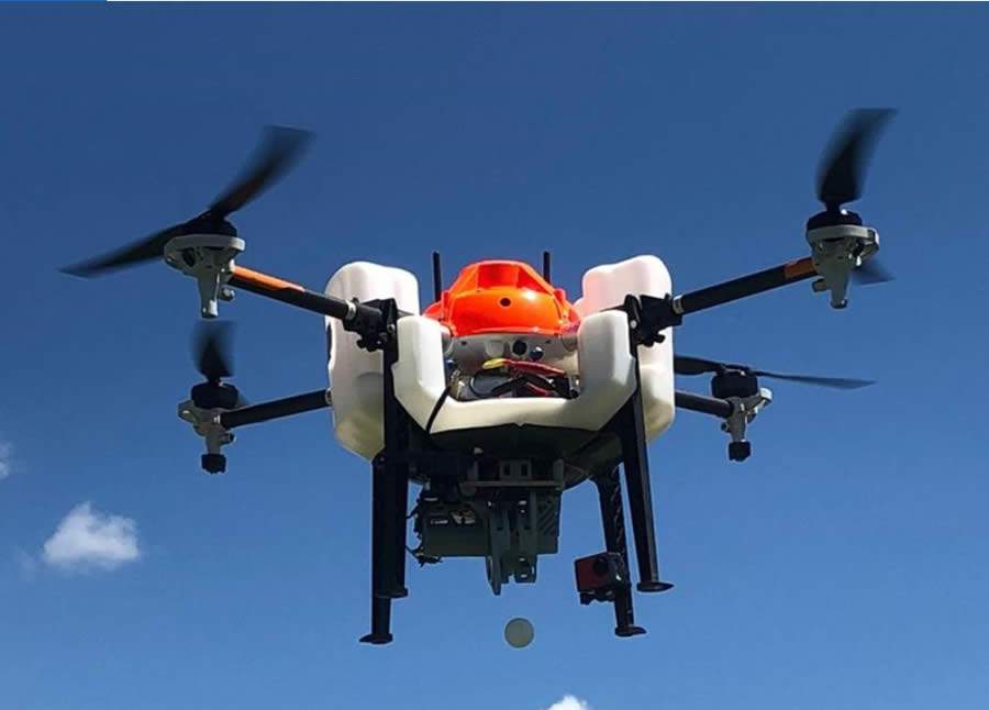 BP Bunge Bioenergia emprega Drones para auxiliar no controle biológico da lavoura de cana-de-açúcar