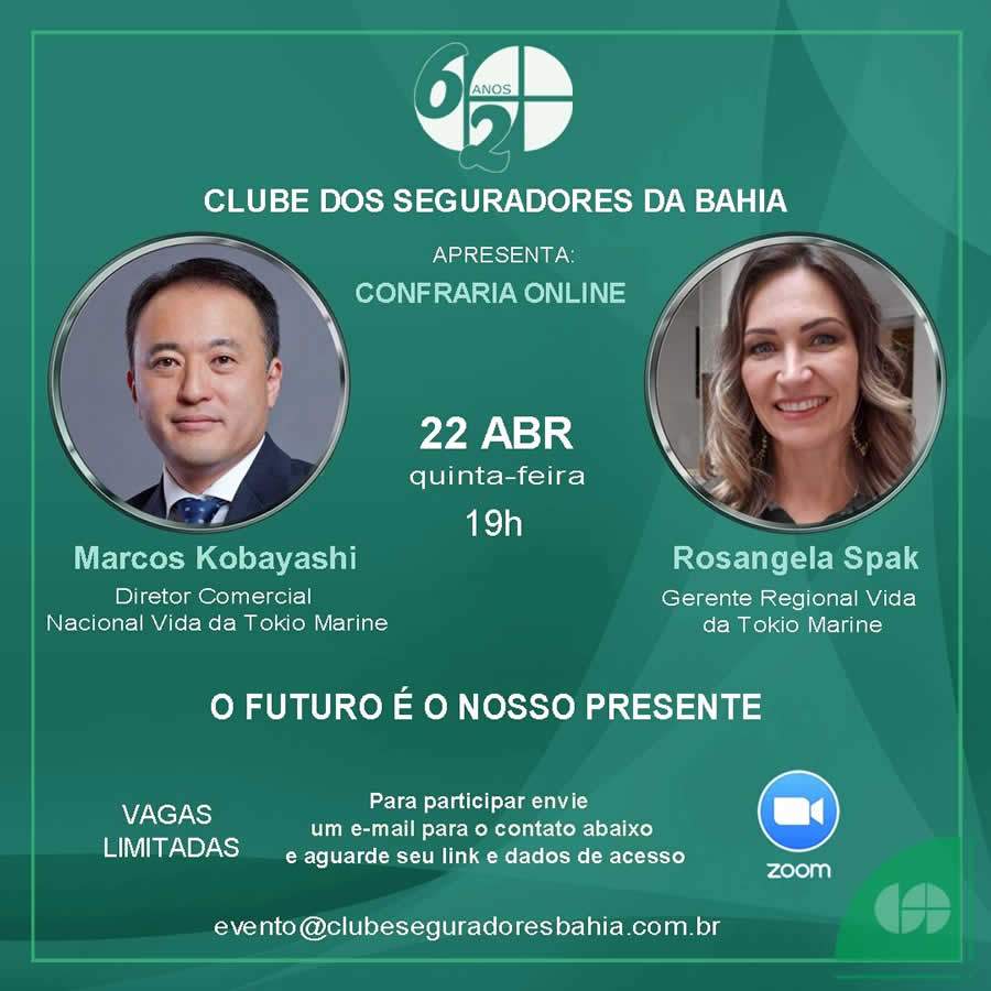 Clube dos Seguradores da Bahia recebe executivos da TOKIO MARINE