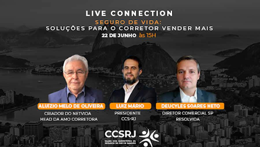 CCS-RJ realiza live Connection sobre Seguro de Vida
