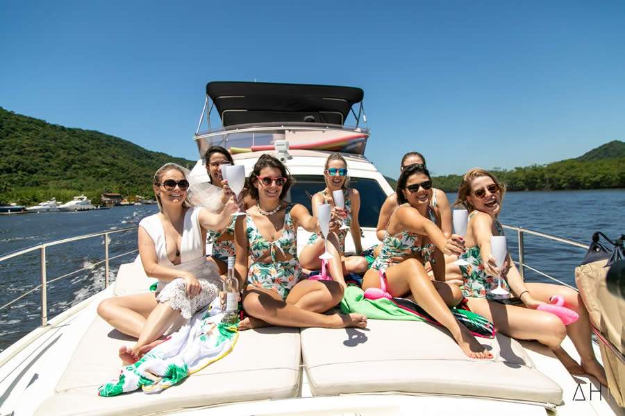 Despedida delas! - Crédito: Agência Hangover!