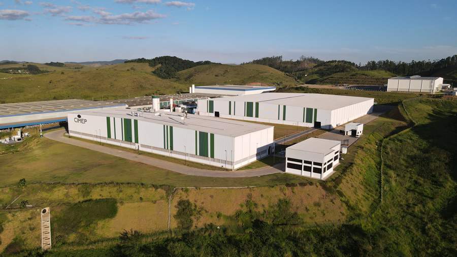 Foto de fábrica da Brasilata em Dorândia, na Barra do Piraí (RJ) - Divulgação