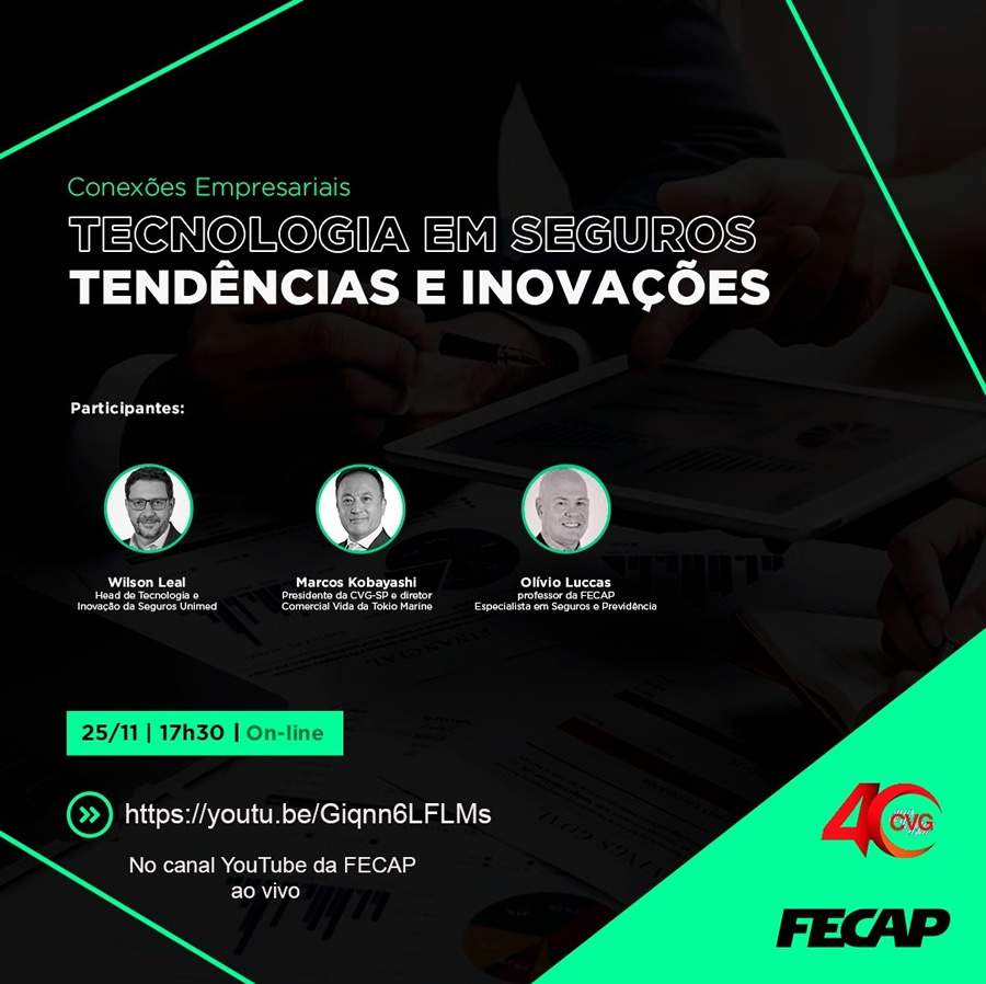 FECAP convida CVG-SP para debater tecnologia em seguros