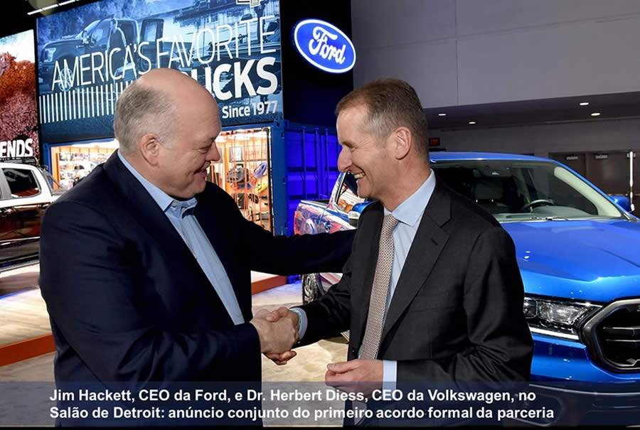 Volkswagen AG e Ford Motor Company Iniciam Aliança Global