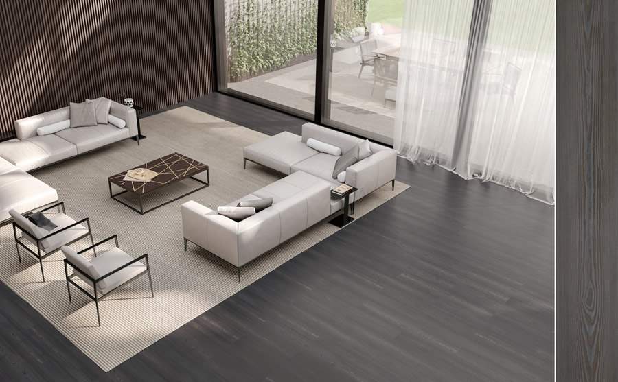 S&eacute;rie Loft Wood, da Incepa- Inspirado no design dinamarqu&ecirc;s, com expertise em buscar o minimalismo no aconchego, transita entre o r&uacute;stico e o contempor&acirc;neo. Os porcelanatos trazem o aspecto da madeira maci&ccedil;a em tons s&oacute;brios e veios suaves. A textura remete &agrave; uma atmosfera hygge e revela um ar convidativo, ideal para os ambientes internos