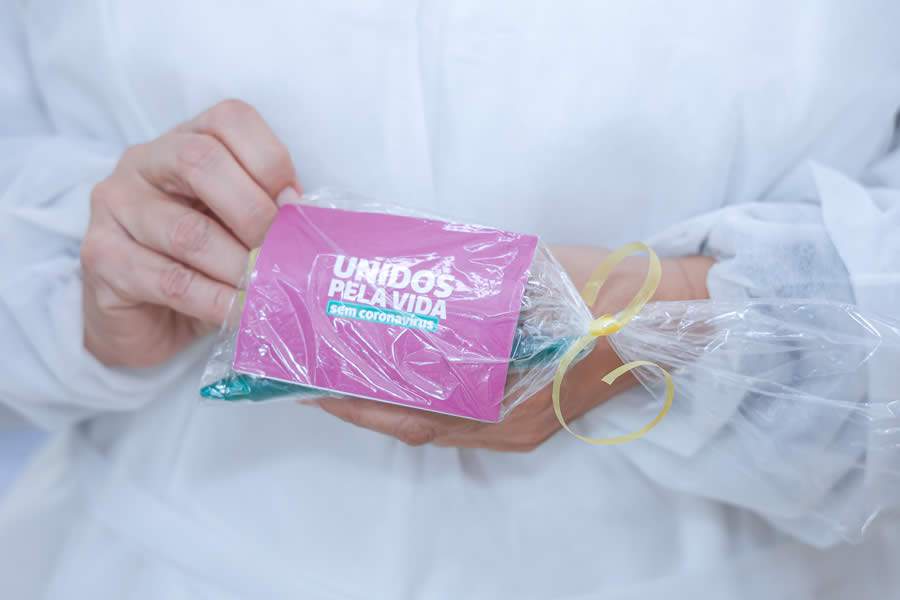 Unimed Londrina homenageia servidores da UPA pelos trabalhos desenvolvidos na pandemia