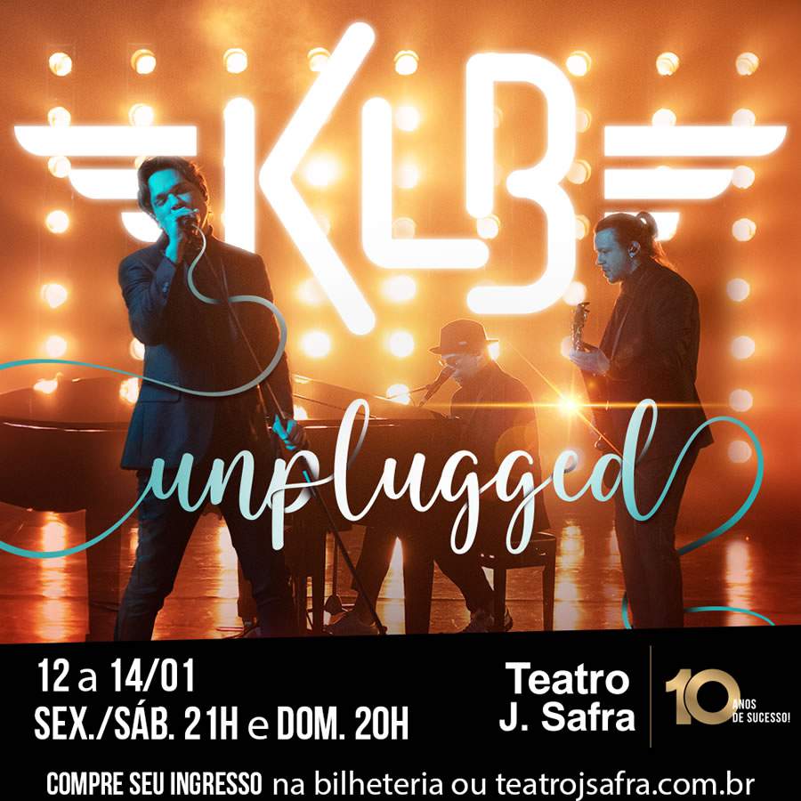 KLB faz tr&ecirc;s shows em formato unplugged em SP