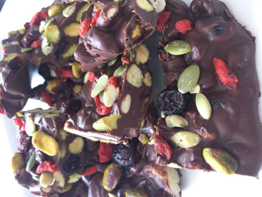 Barrinha Funcional de Chocolate