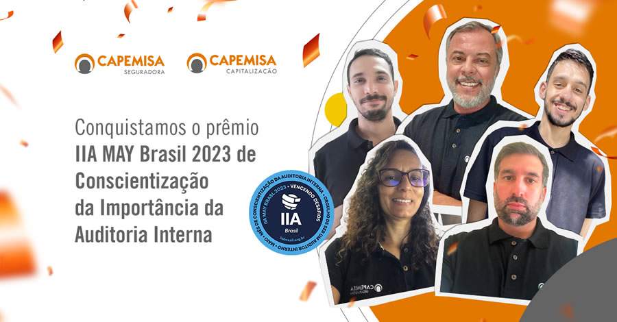 CAPEMISA conquista pr&ecirc;mio internacional de auditoria IIA MAY Brasil