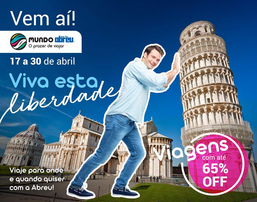 Mundo Abreu oferece at&eacute; 65% de descontos