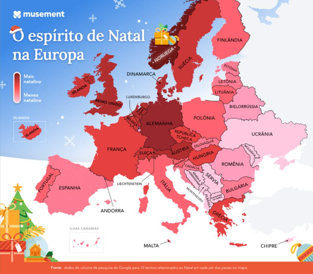 Welches europäische Land hat die meiste Weihnachtsstimmung?  |  SEGS