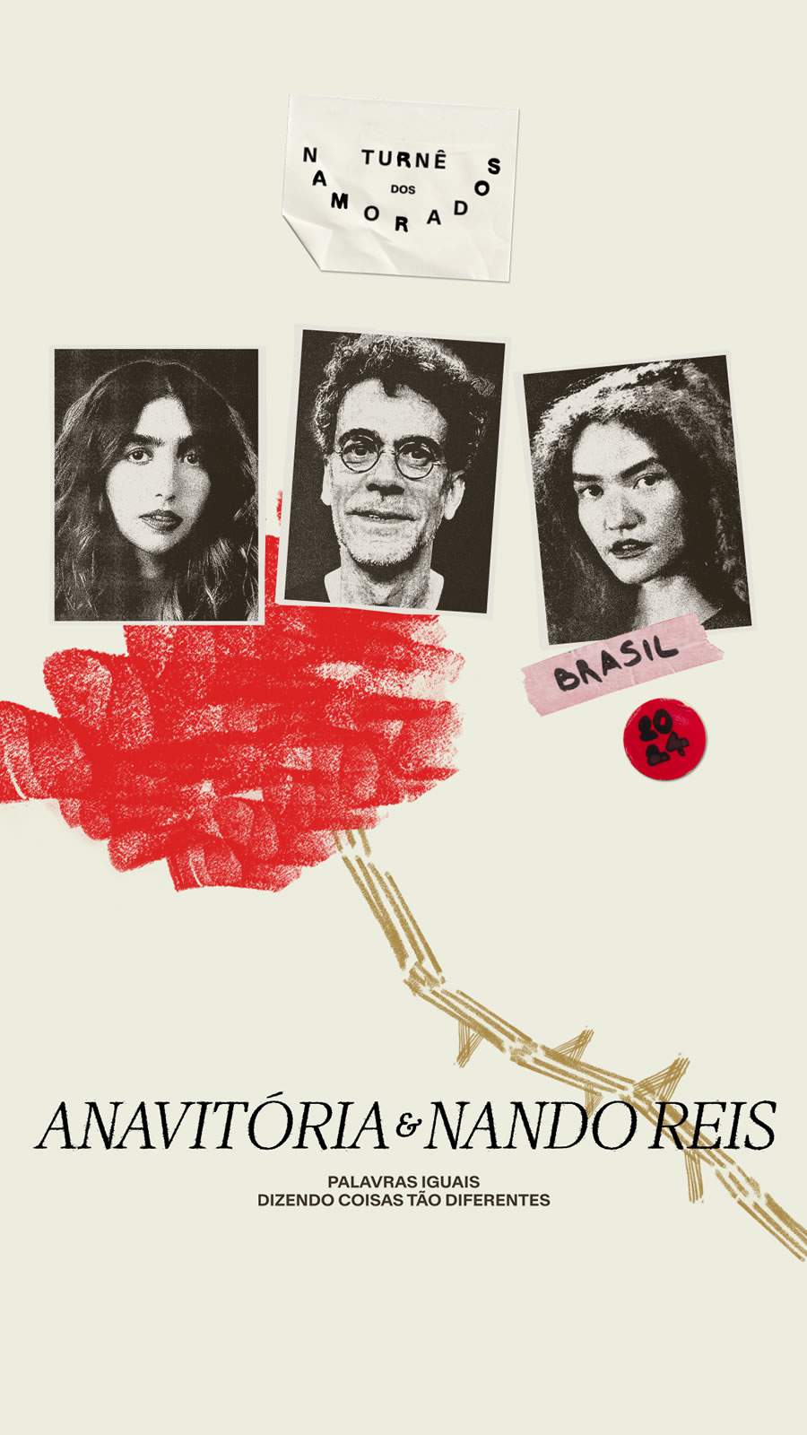 ANAVITORIA E NANDO REIS - TURNE NAMORADOS