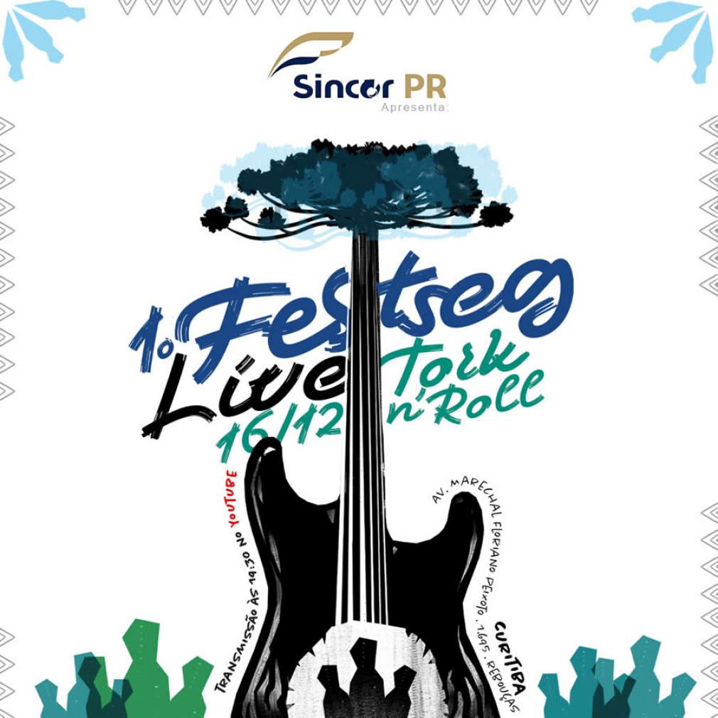 Sincor-PR encerra no dia 16 Ciclo de Eventos 2020 com festival de música