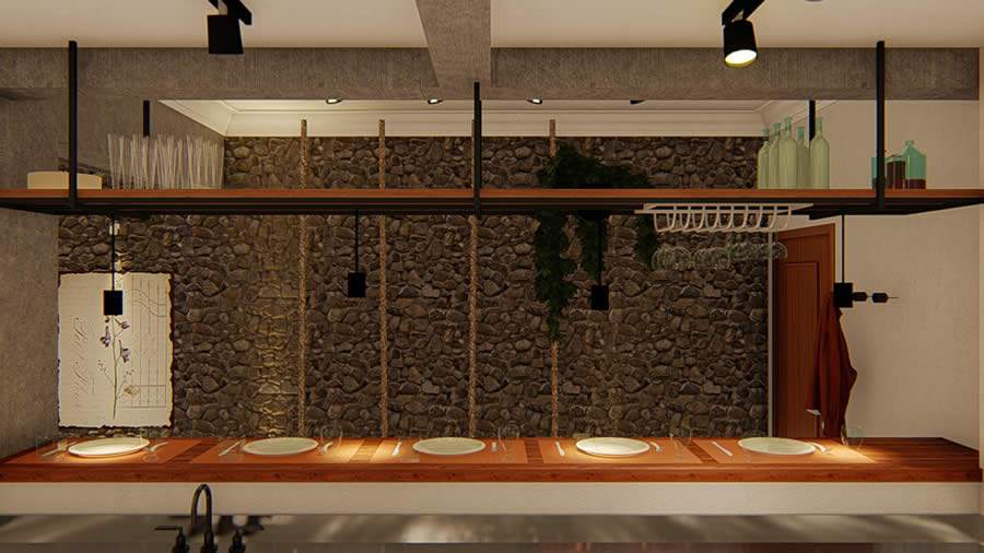 Pedra Moledo - Imagemreal de projeto realizado pelo Nosso Est&uacute;dio