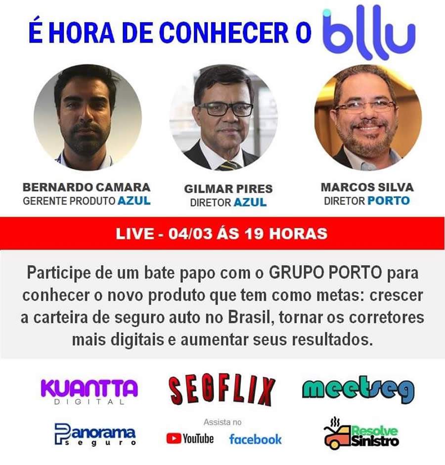 Kuantta Digital recebe executivos da Porto Seguro e Azul Seguros