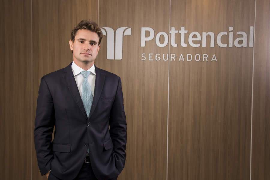 O vice-presidente da Pottencial Seguradora, Carlos Ferreira - Clara Vasconcelos