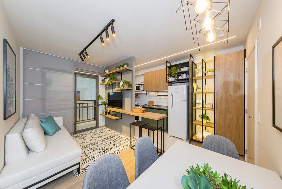 Empreendimento possui acabamento diferenciado de im&oacute;veis do segmento econ&ocirc;mico - Cr&eacute;dito: R.R. Rufino