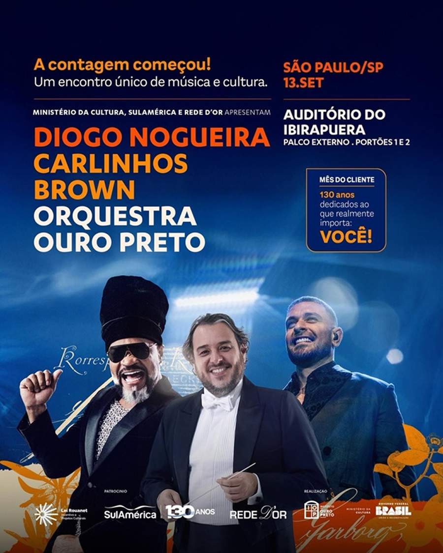 SulAmérica leva música de qualidade ao Ibirapuera com concertos da Orquestra Ouro Preto