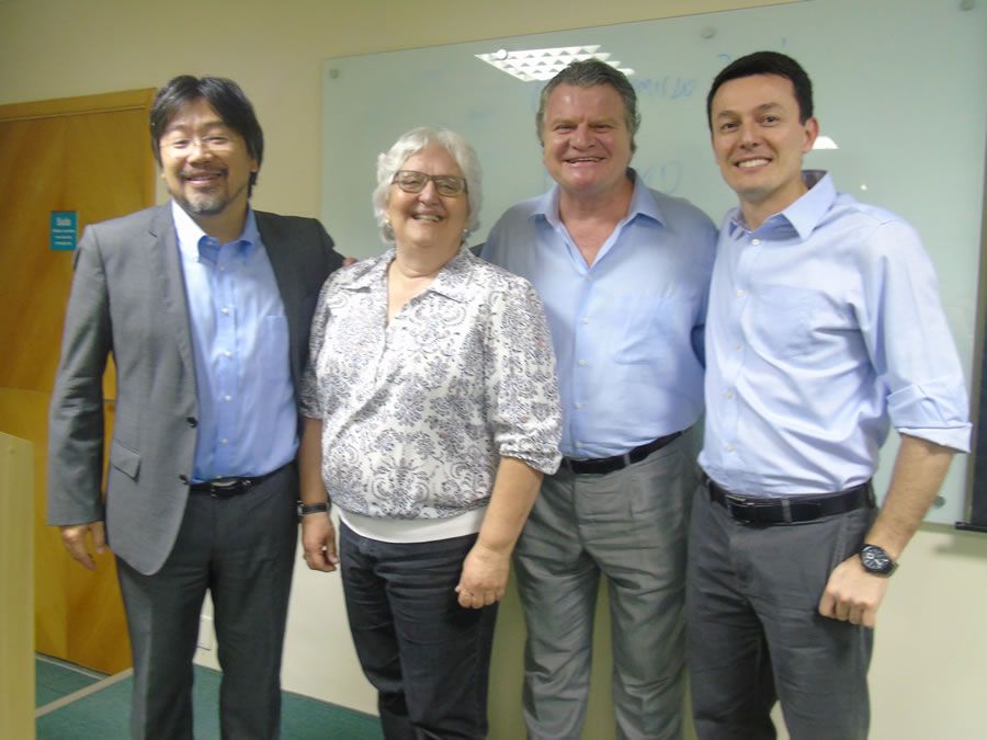 Masaaki Itakura, Angélica Carlini, José Adalberto Ferrara e Luiz Padial