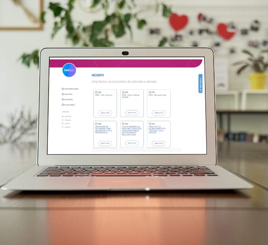 Neo oferece 312 oportunidades de emprego em todo o país