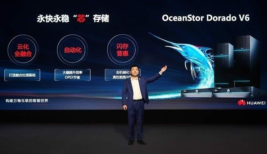 Huawei lança nova geração de armazenamento inteligente
