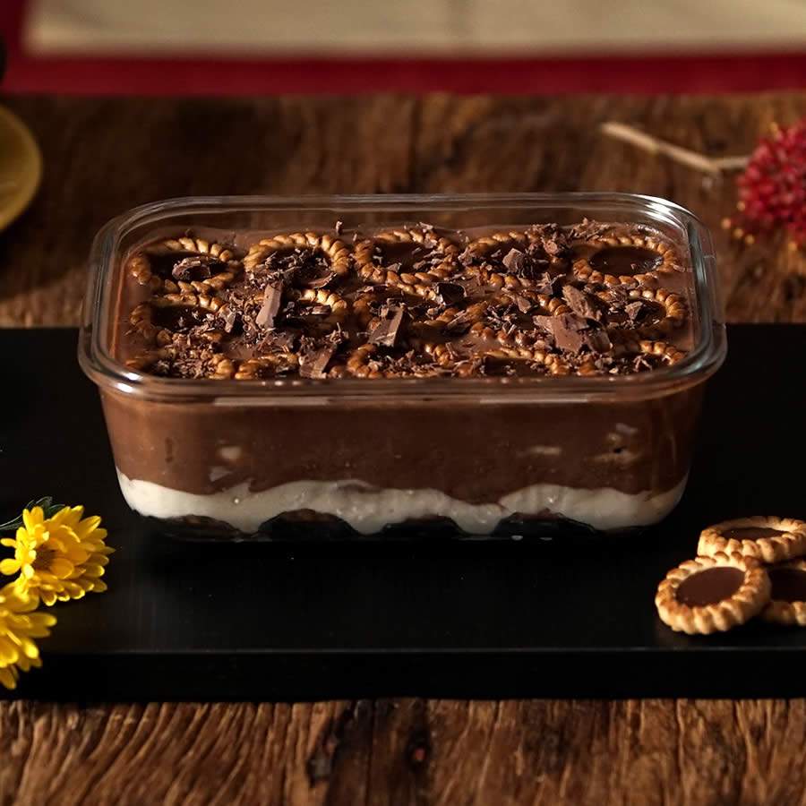 Pavê de Chocolate Belga - Divulgação Adria