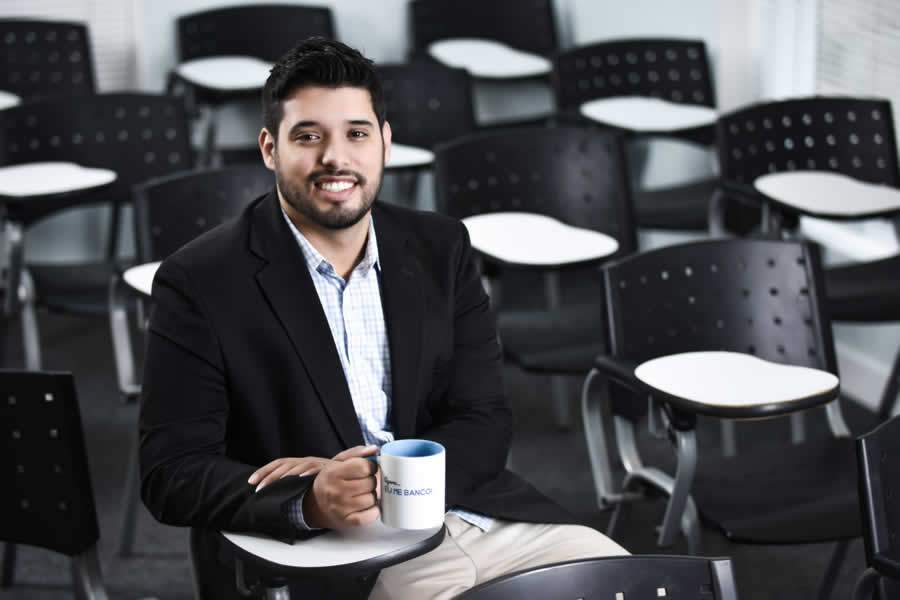Fabio Louzada, CEO da escola Eu Me Banco, celebra a marca de 19 mil alunos e faturamento de R$ 4,6 mi em 2021 | Cr&eacute;dito: Alexandre Machado