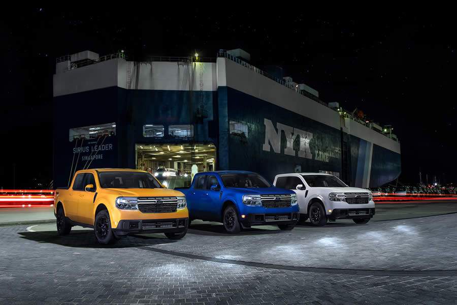 Primeiras unidades da Ford Maverick chegam ao Brasil