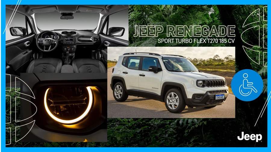 Jeep&reg; realiza em junho a&ccedil;&atilde;o para o p&uacute;blico PCD