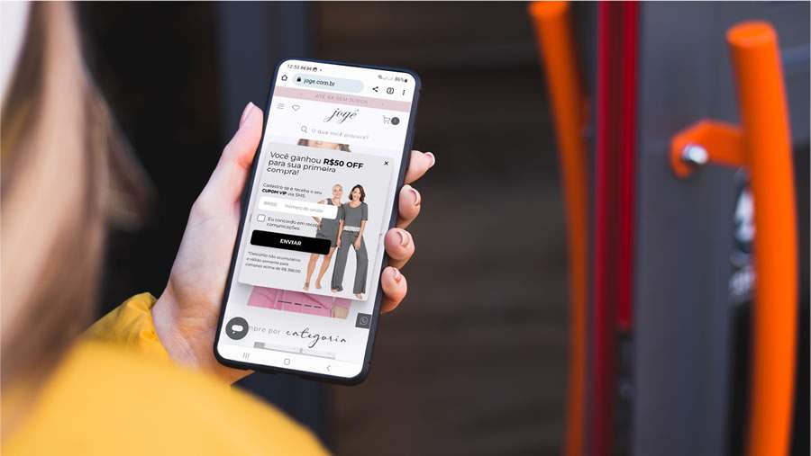 Jog&ecirc; aumenta receita de E-commerce com solu&ccedil;&atilde;o de Marketing M&oacute;vel da Upstream