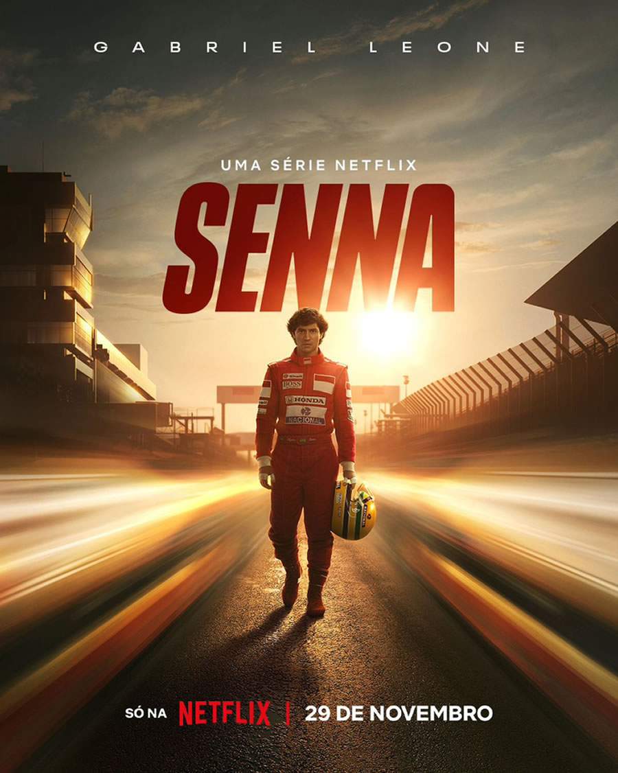 Senna, miniss&eacute;rie produzida pela Gullane, estreia na Netflix em 29 de novembro