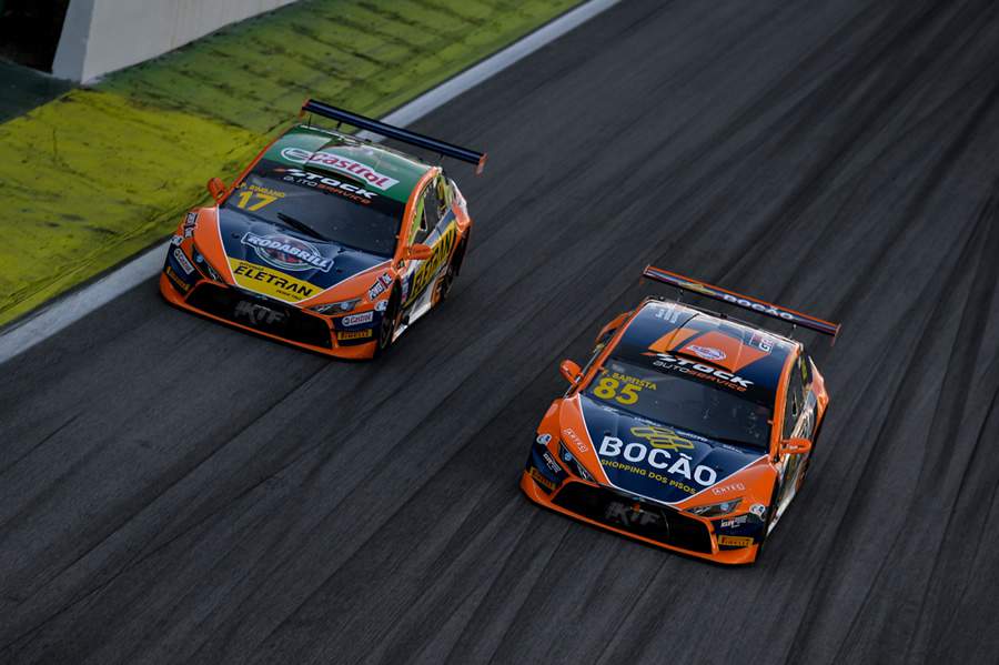 Disputa de freada em Interlagos: categoria formou estrelas da Stock Pro - (Duda Bairros/Stock Car)